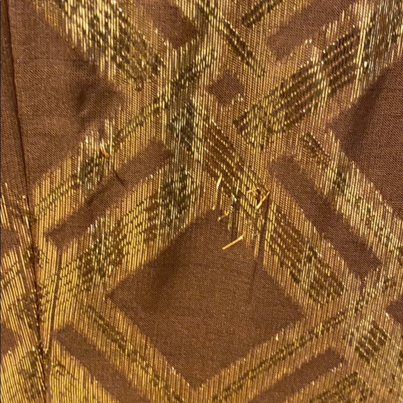 Marc by Marc Jacobs retro vintage brown and gold dress - Picture 4 of 7